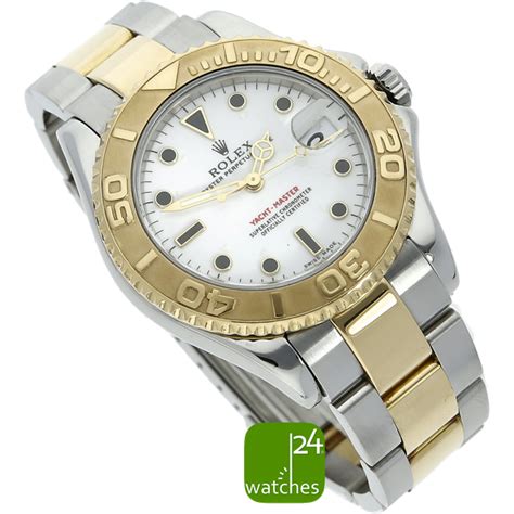 rolex yacht master 35 mm stahl gold